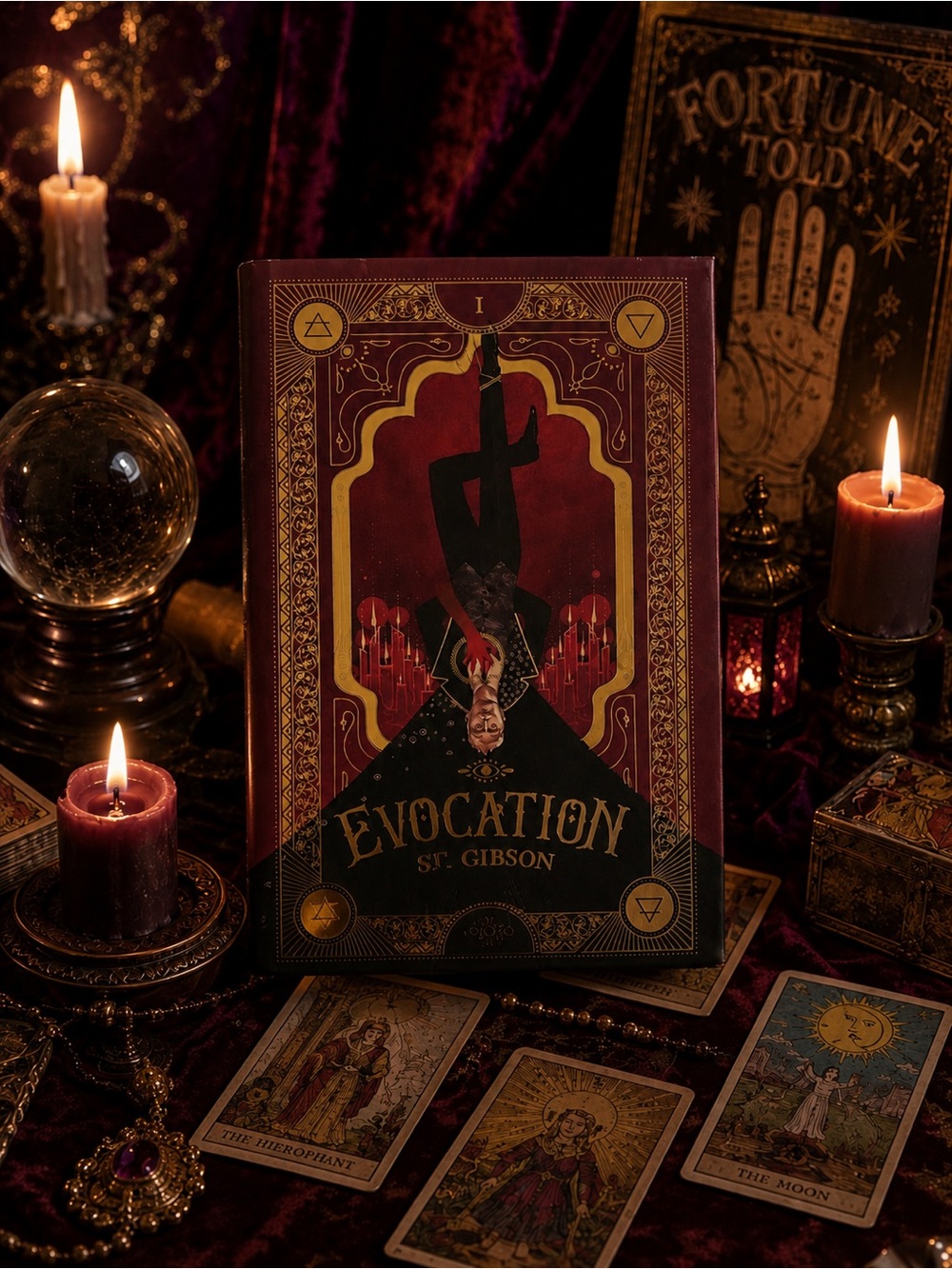 Evocation Hardcover FairyLoot Exclusive by S.T. Gibson SIGNED